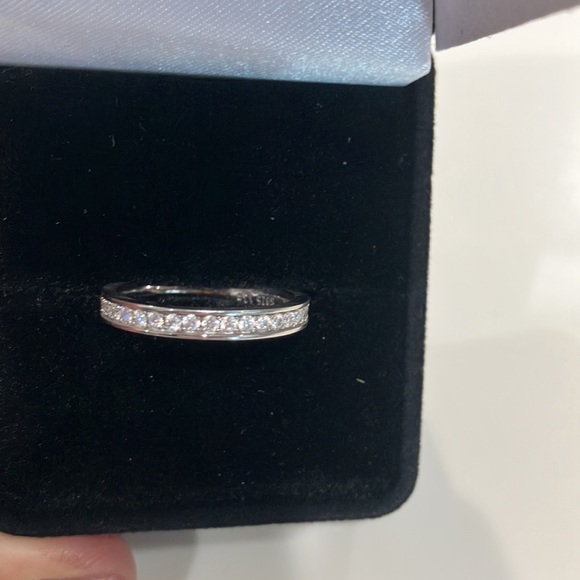 Moissanite Band Ring - Picture 4 of 7